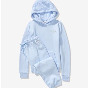 PINK PERFECT PULLOVER & CLASSIC PANT SET